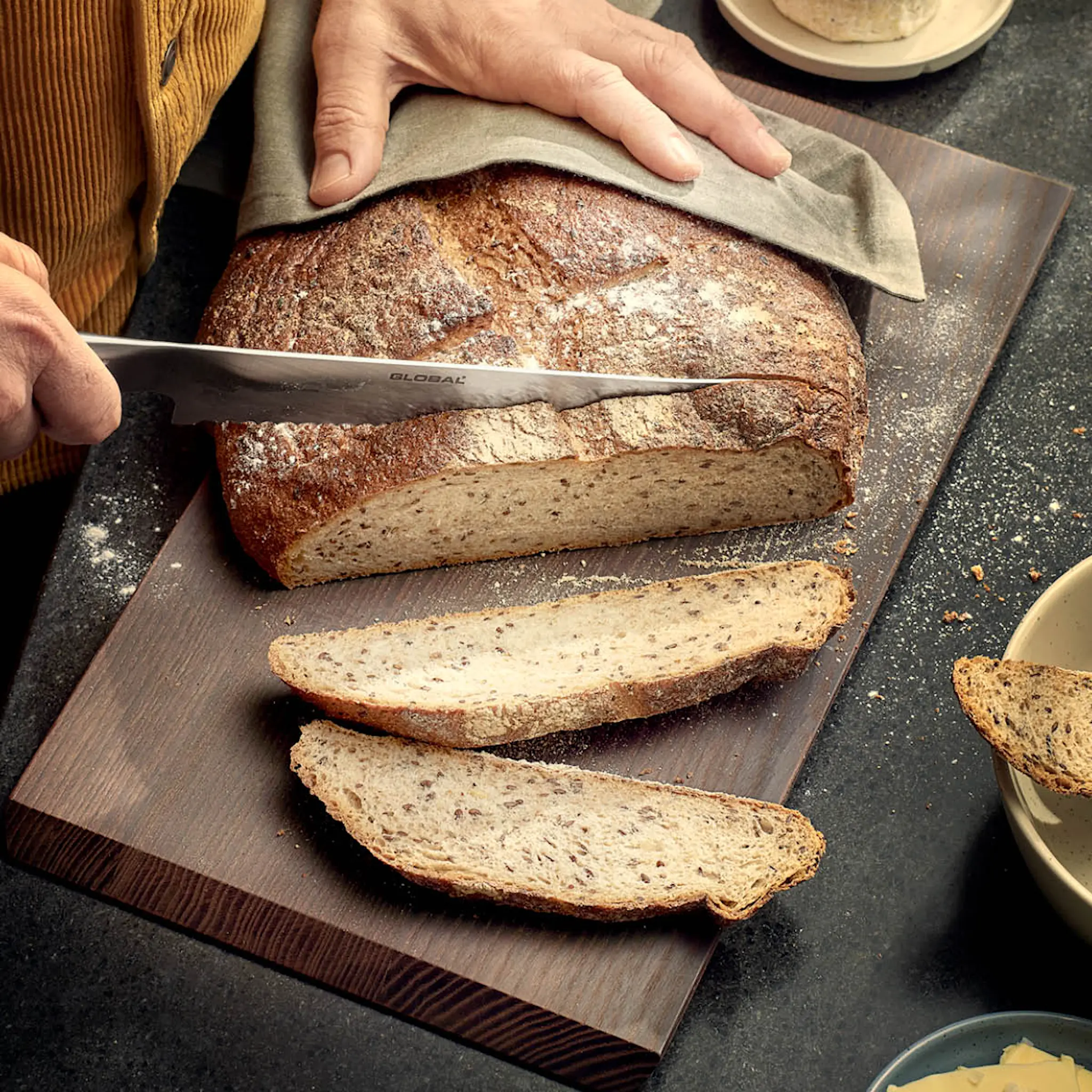 Rosendahl Rå Leikkuulauta 44x25 cm Saarni