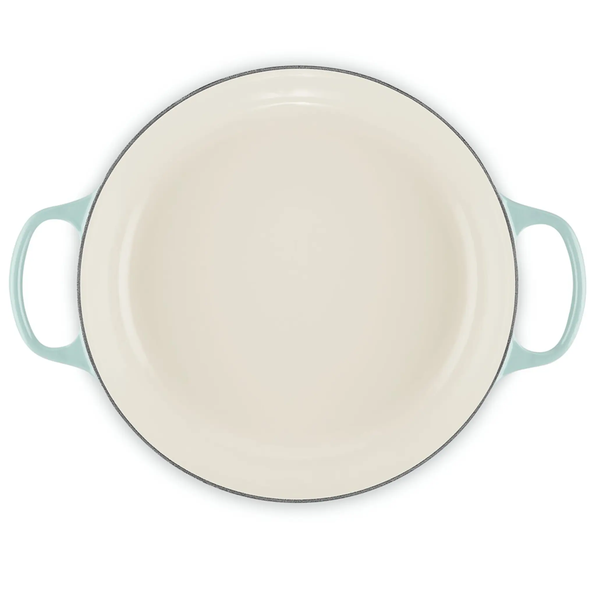 Le Creuset Signature gjutjärnsgryta buffé 30 cm 3,5 L sea salt