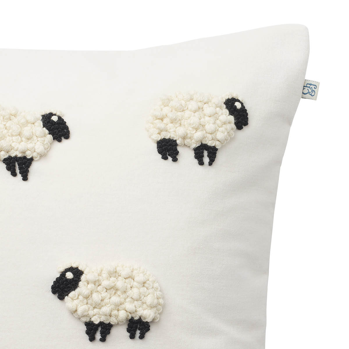 Chhatwal & Jonsson Sheep putetrekk velur 50x50 cm Ivory