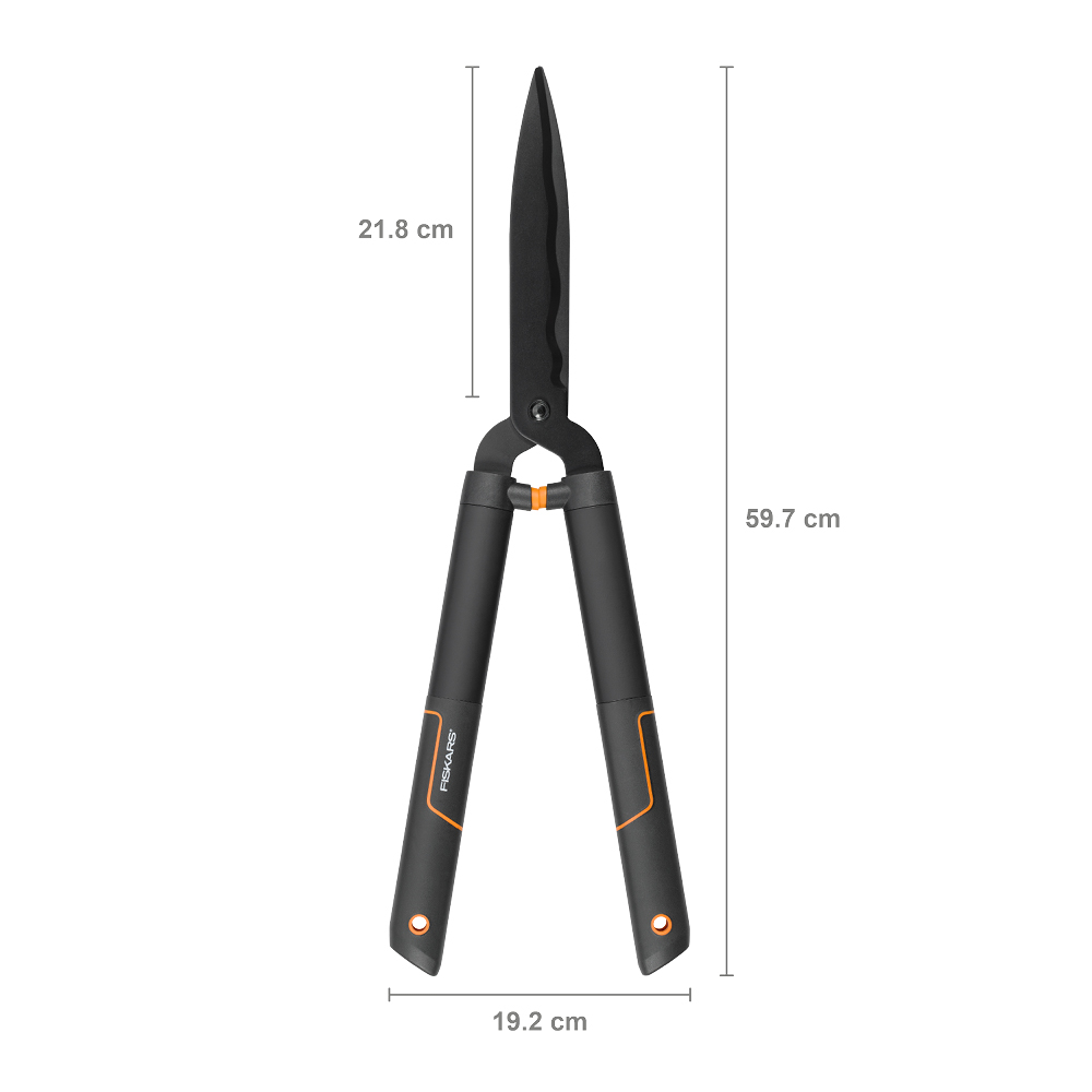 Fiskars Singlestep hekksaks HS22 58 cm svart