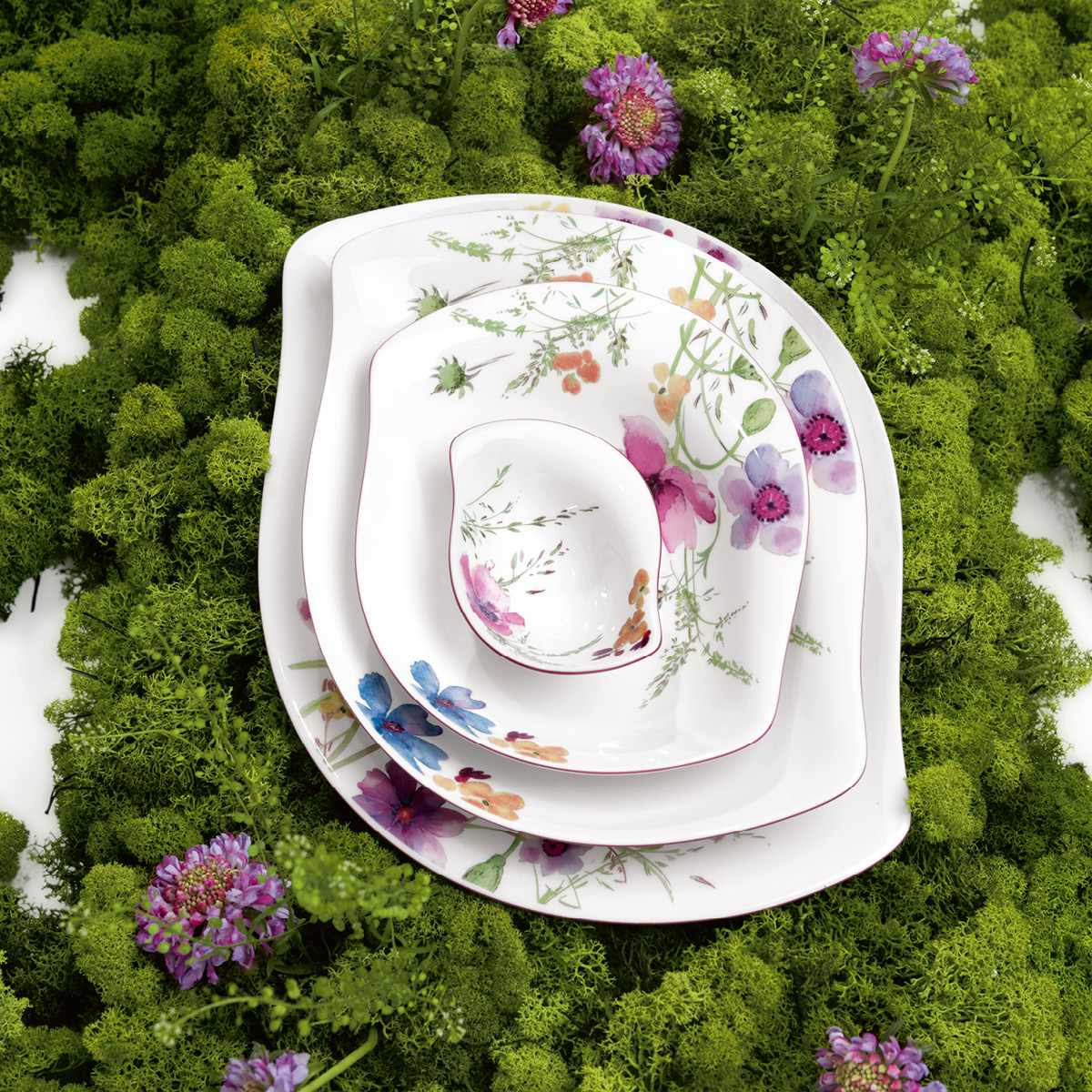 Villeroy & Boch Mariefleur Serve & Salad serveringsskål 34x26 cm
