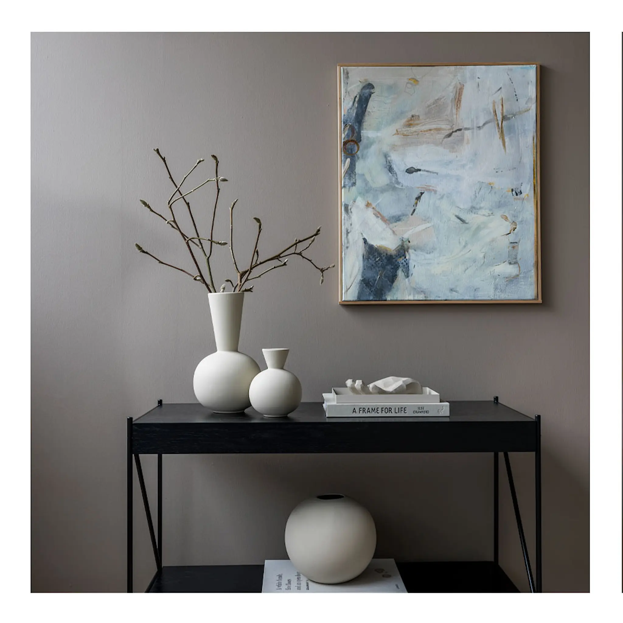 Cooee Trumpet Maljakko 30 cm Shell