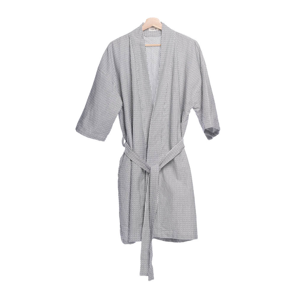 The Organic Company Wellness badekåpe S/M evening grey