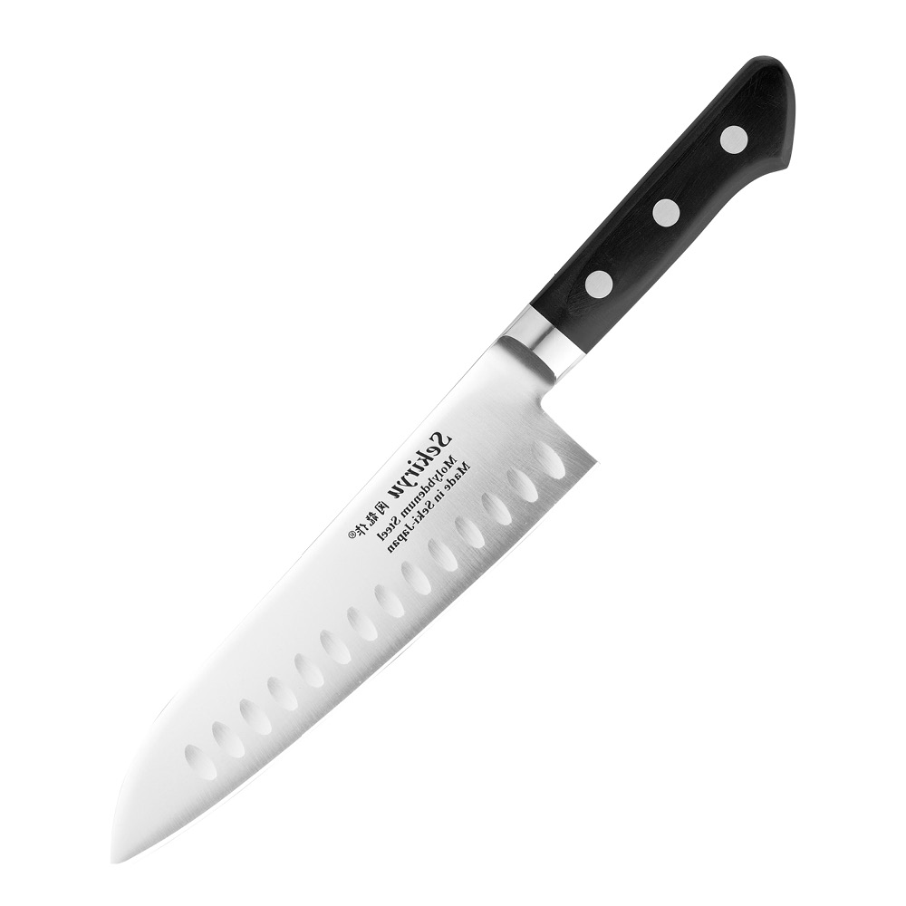 Sekiryu - Master santokuveitsi 18 cm Musta
