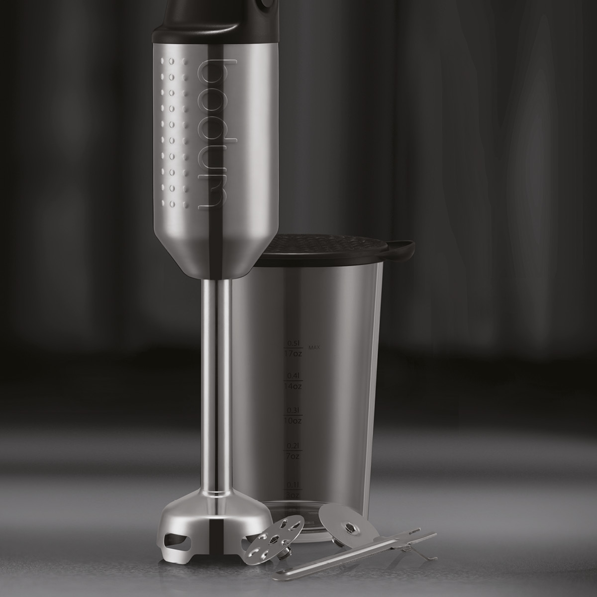 Bodum Bistro stavmixer med tillbehör krom