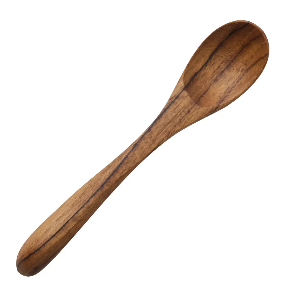 Teak Suolalusikka 8 cm