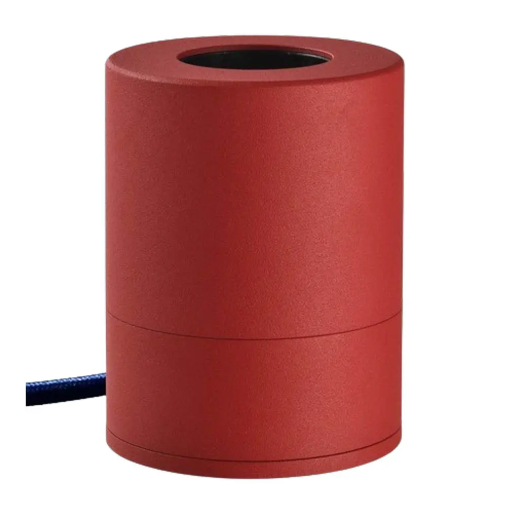 MITB Pop sokkel bordlampe 9 cm rød aluminium