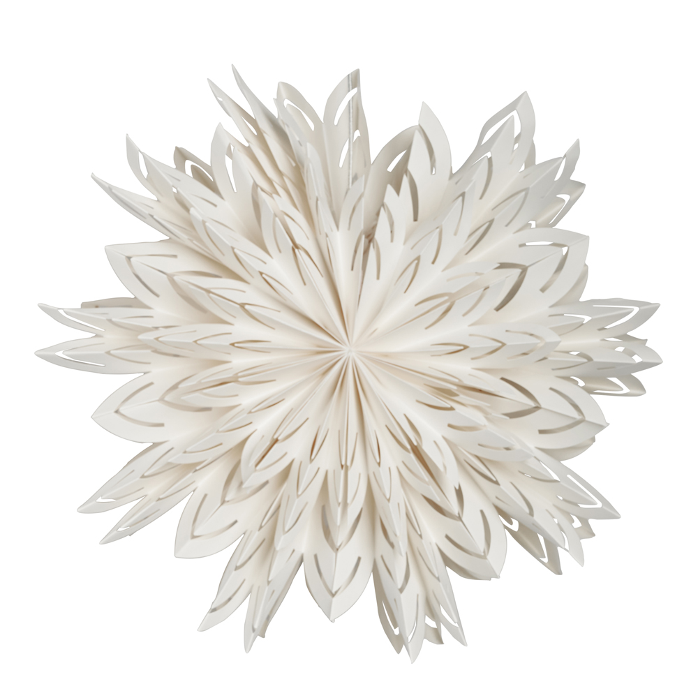 Watt & Veke Siv Julstjärna 60cm Vit