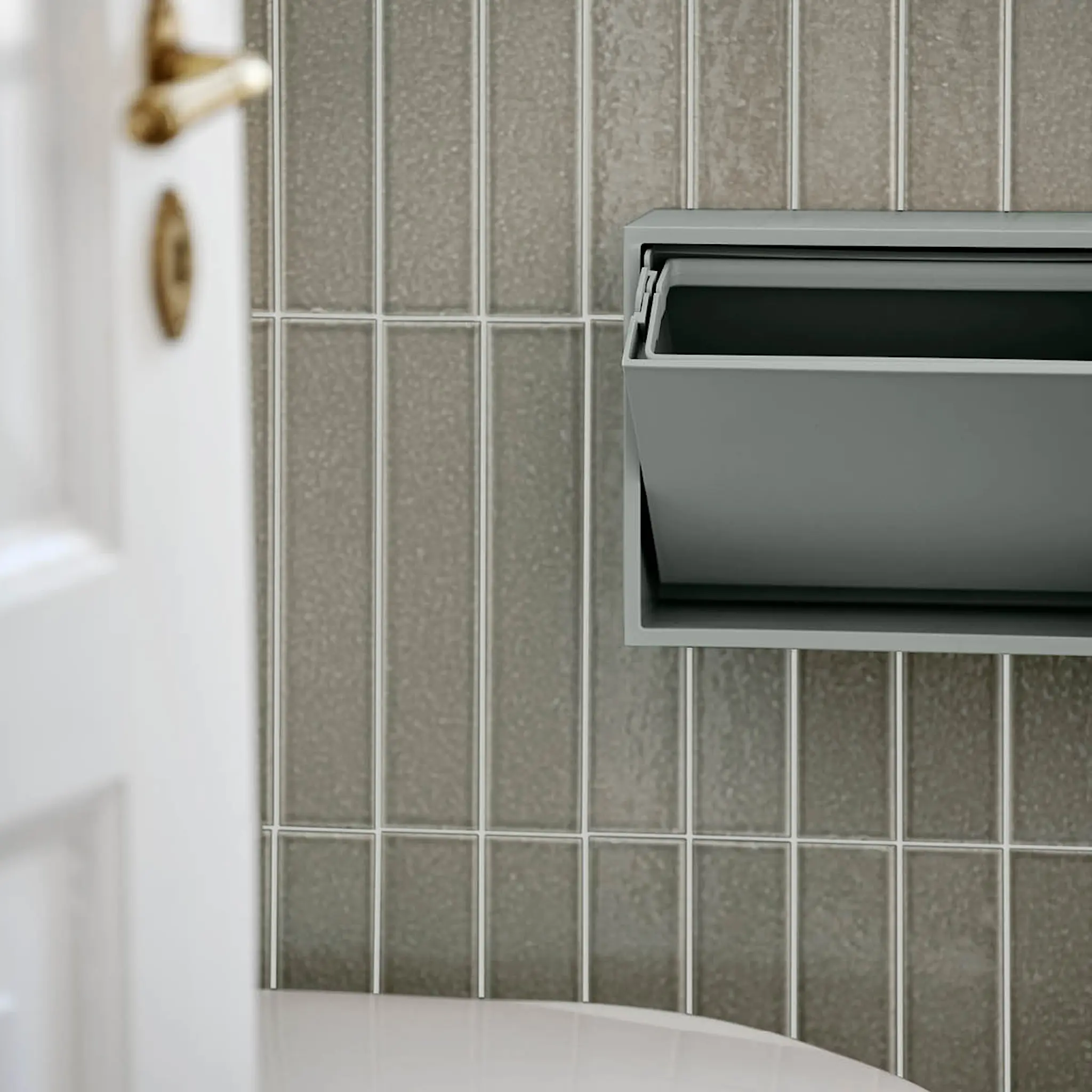 ReCollector Mini sorteringsbox 30x10x15 cm Iron Blue