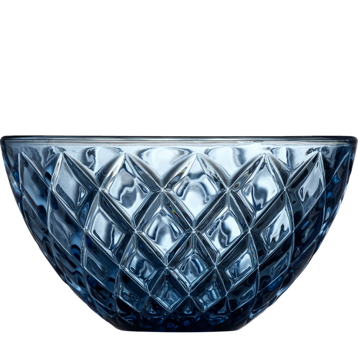 Lyngby Glas Sorrento skål 12 cm 4 stk blå