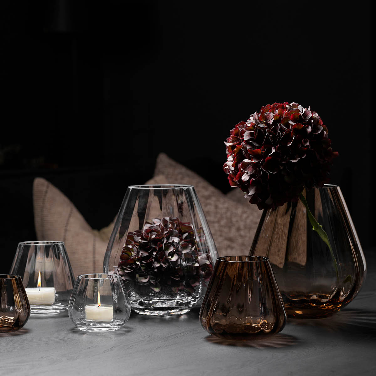 Magnor Rocks lykt xo 22 cm clear