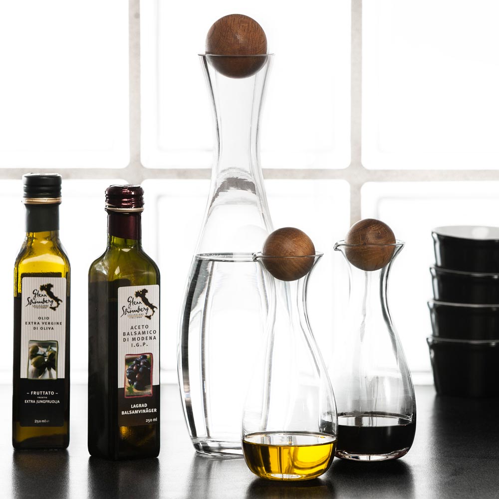 Sagaform Nature Olja-/Vinägerflaska Ekkork 2-pack