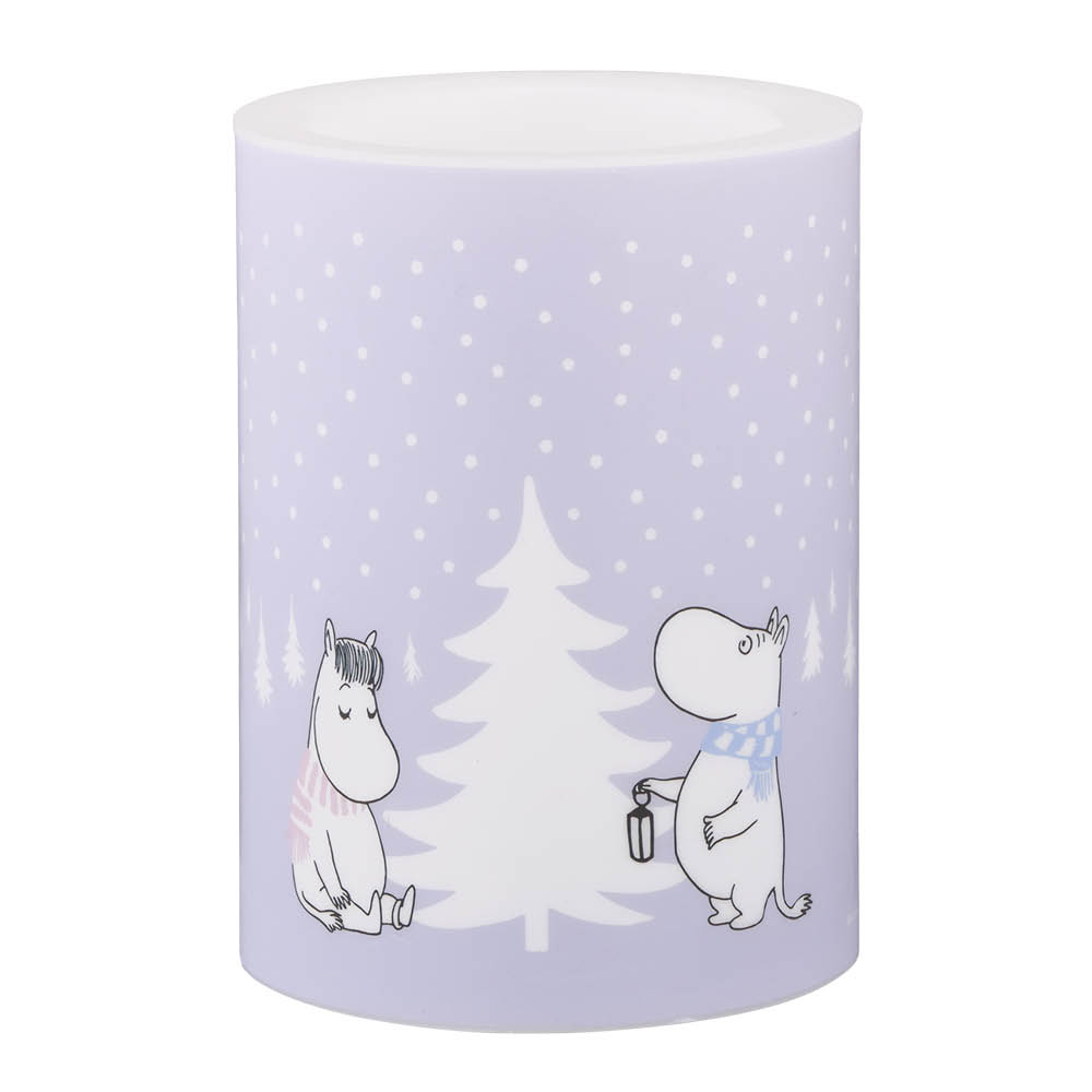 Muurla - Muumi LED Pöytäkynttilä Lumipyry 10 cm