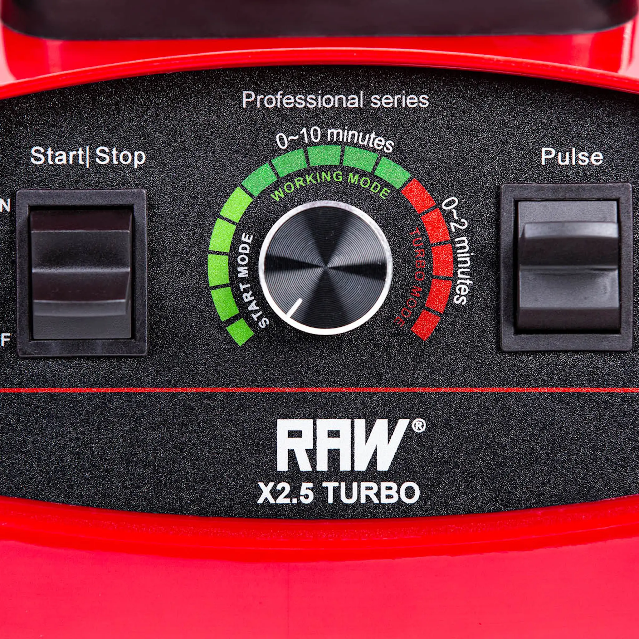 RAW Blender X 2,5 Turbo 2,2 L 1800W Röd