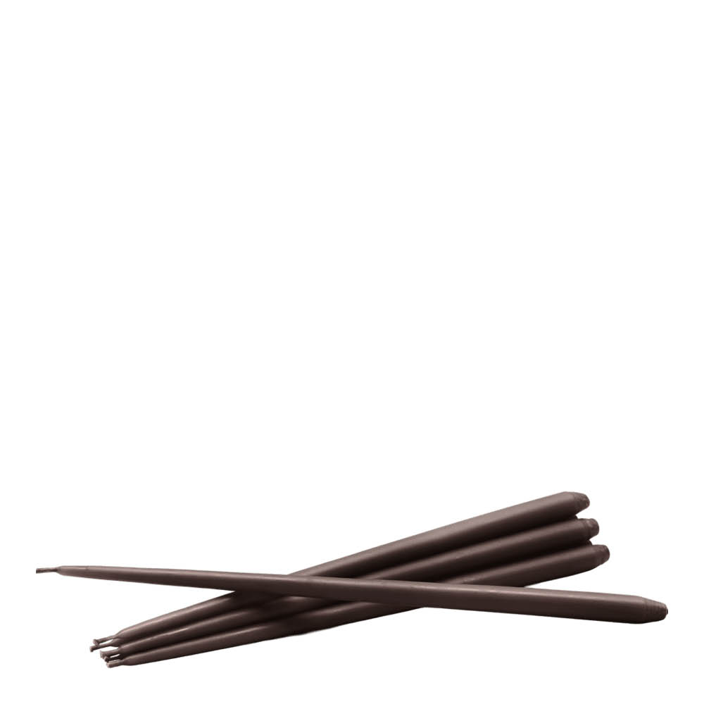 Stoff Nagel - Ester & Erik steariinikynttilä 29 cm 6 kpl espresso