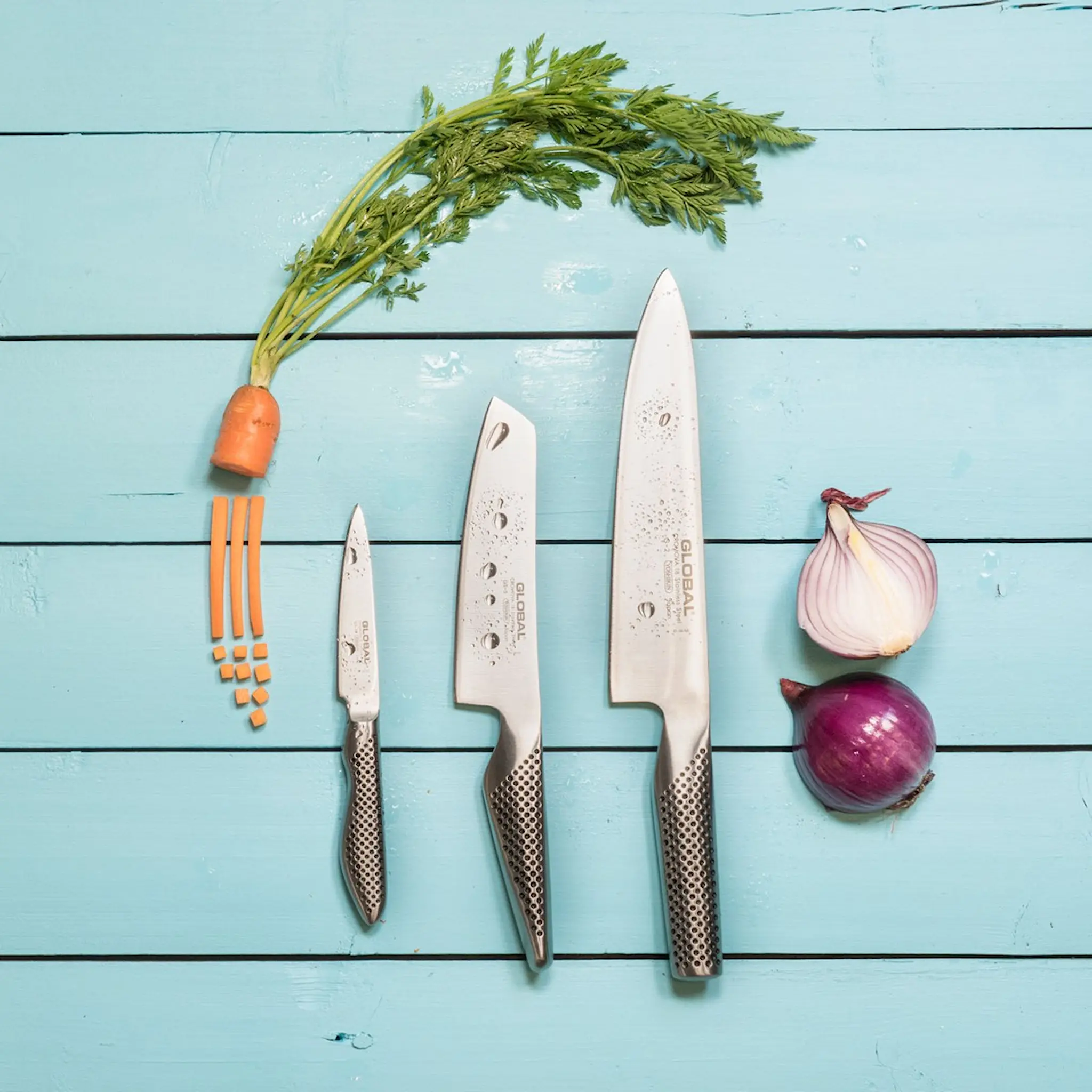 Global Global G-2538 Knivset 3 delar