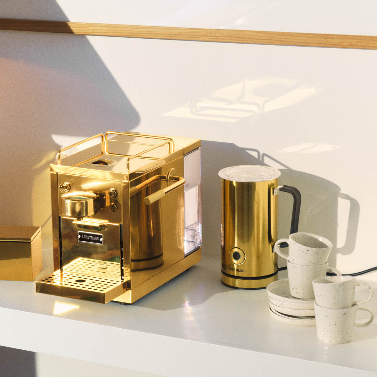 Sjöstrand The Original 2.0 kaffe kapselmaskin 1,2L messing