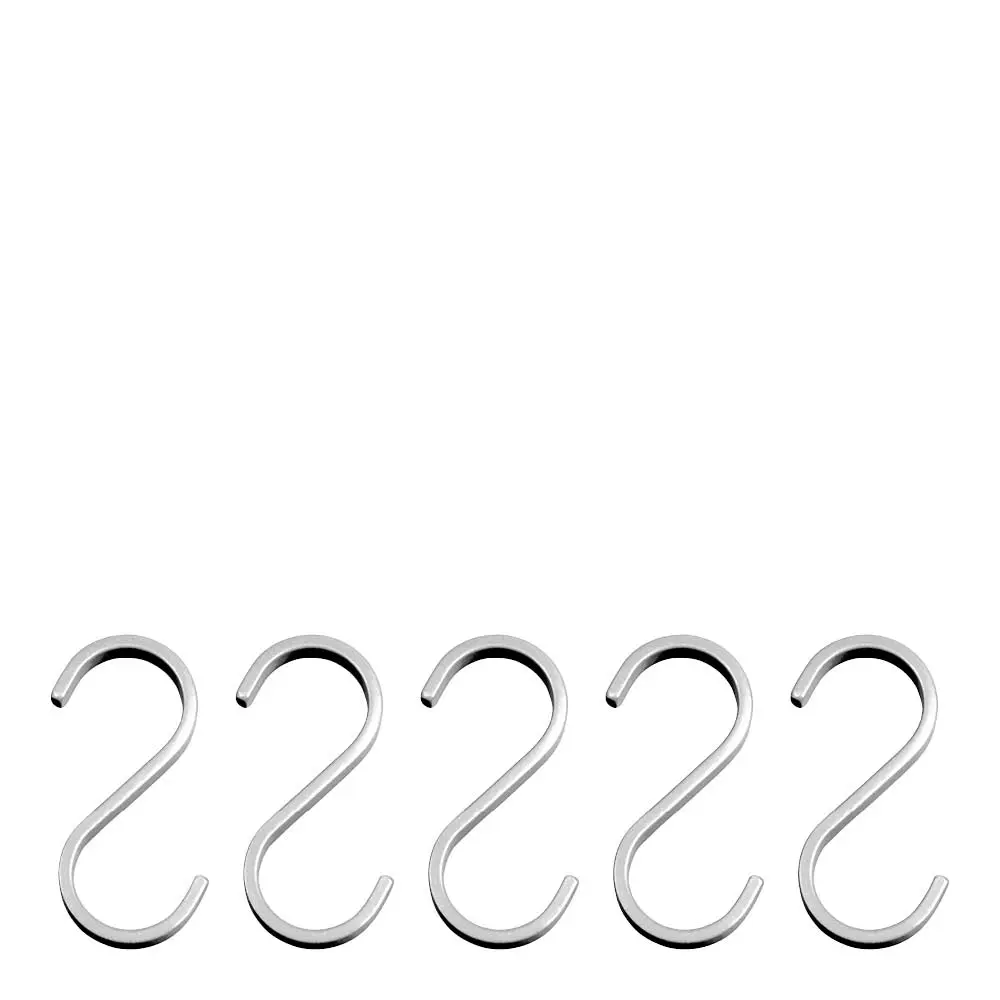 HANG-IT S-krok 3x6,5 cm 5 stk pusset stål