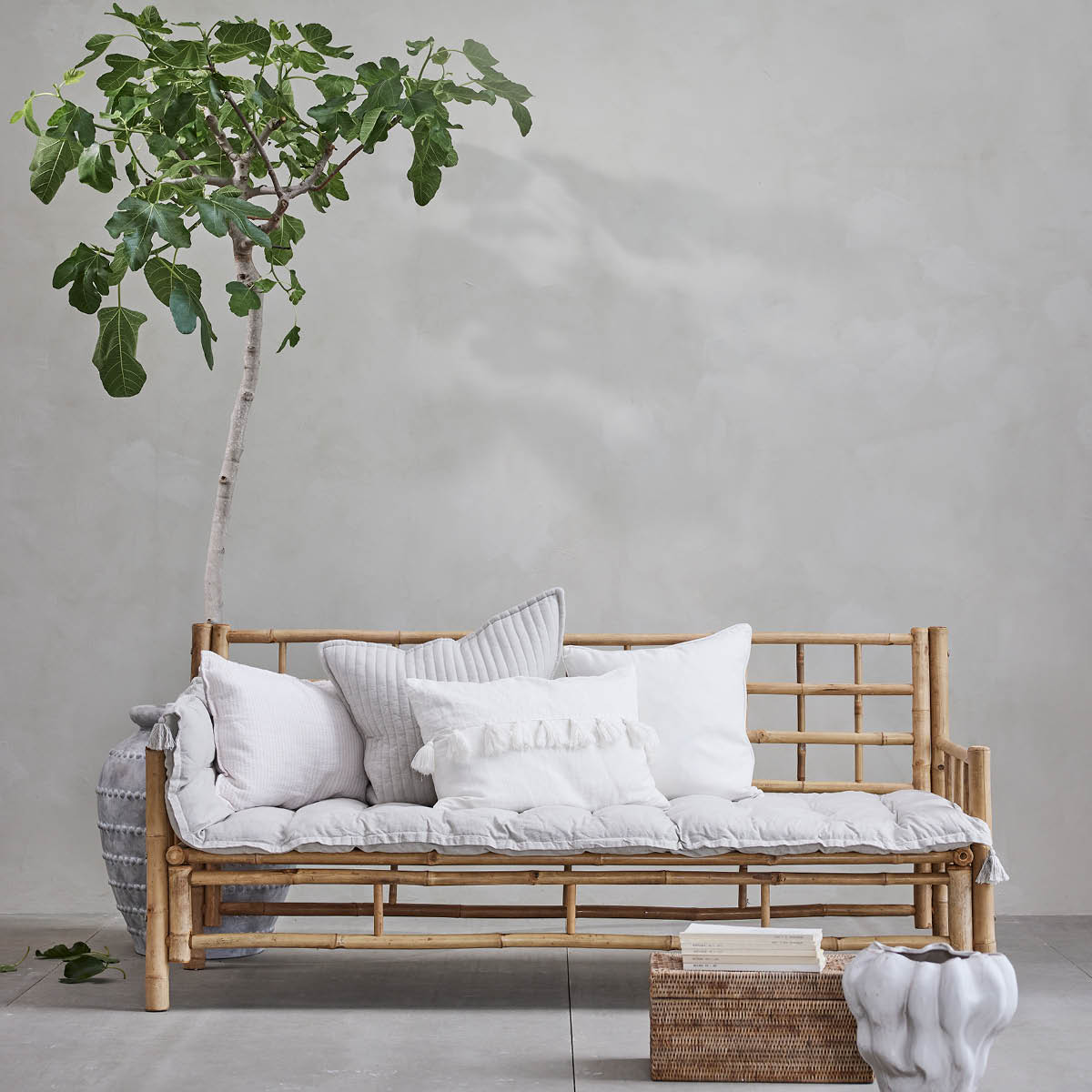 Lene Bjerre Norah Säilytyslaatikko 40x25 cm Puu