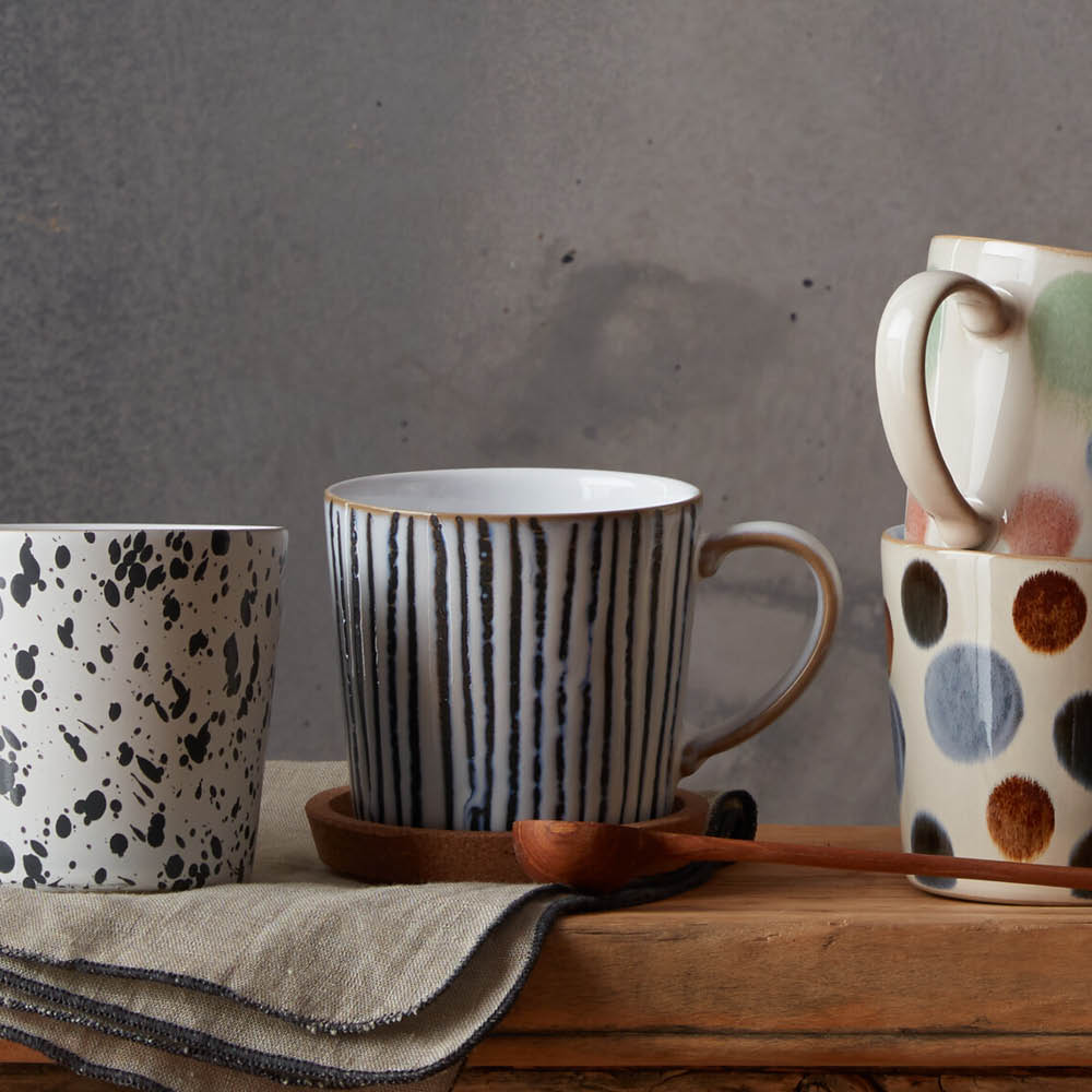 Denby White Wax Muki 40 cl Valkoinen