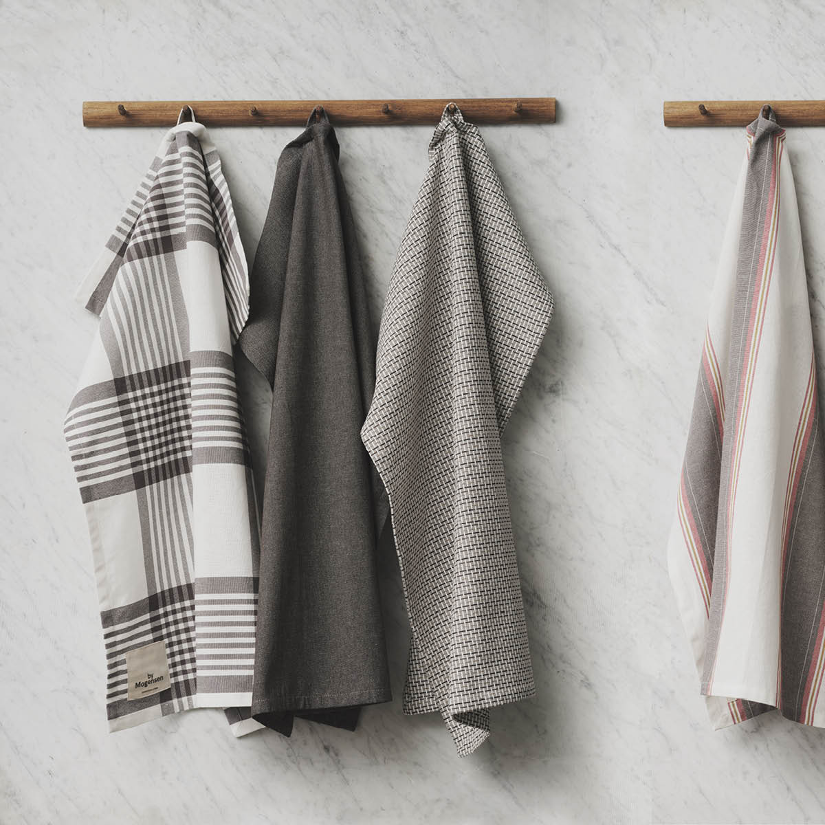 By Mogensen Kjøkkenhåndkle 2 stk 72x56 cm earth