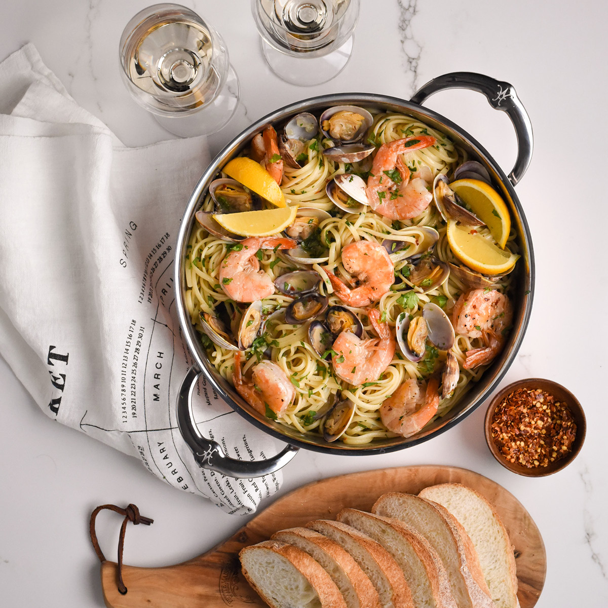 Hestan Copperbond sauteuse med lokk 3,3L kobber