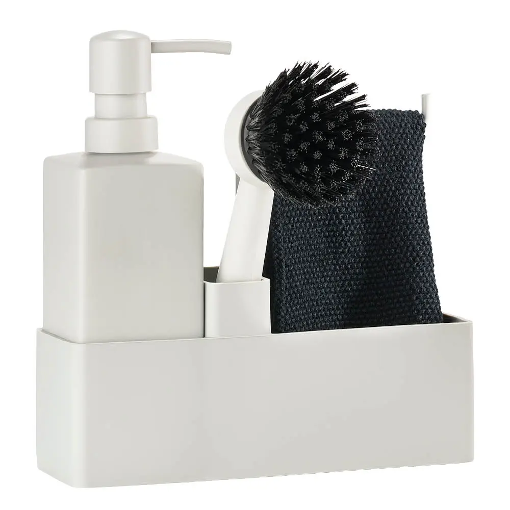 Singles oppvasksett m/kjøkkenklut warm grey