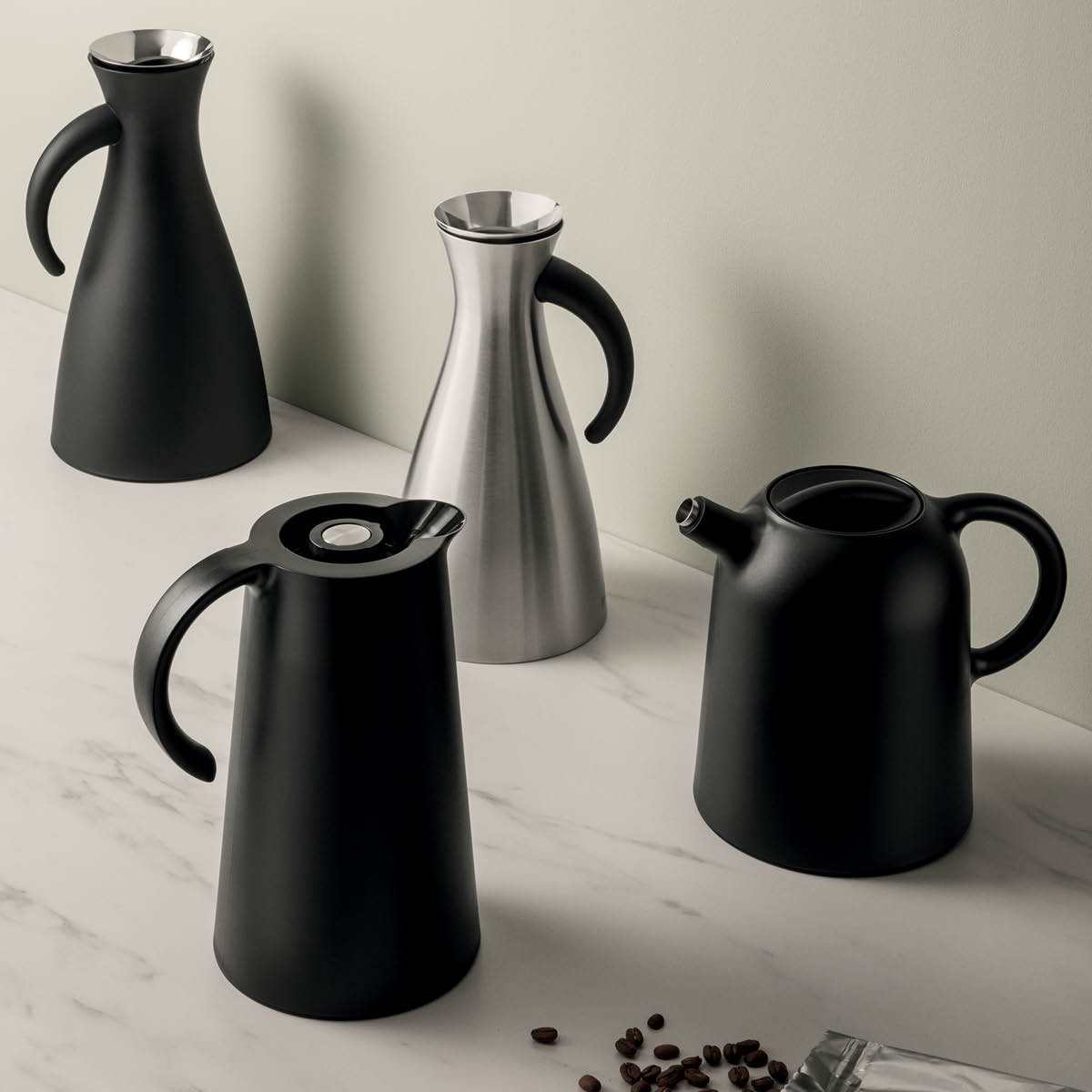 Eva Solo Rise Termoskanna 1 L Svart