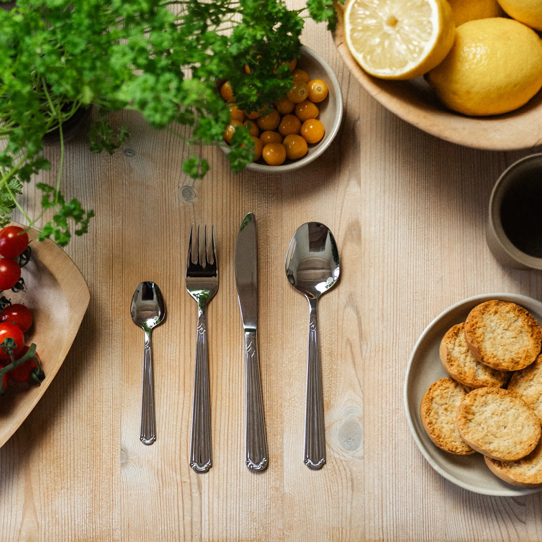 Hardanger bestikk Renessanse Ruokalusikka 19,3 cm