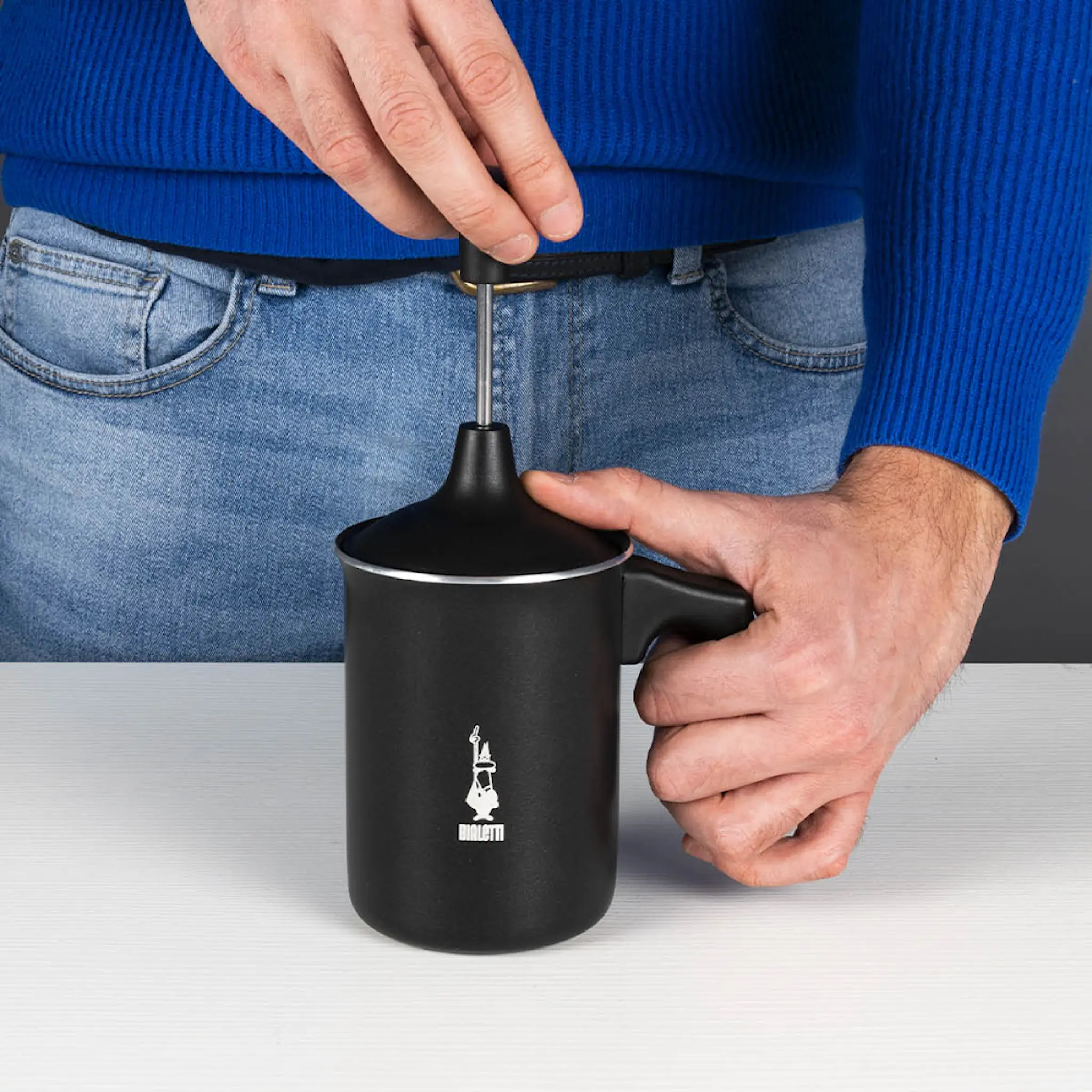 Bialetti Bialetti Maidonvaahdotin 33 cl Musta