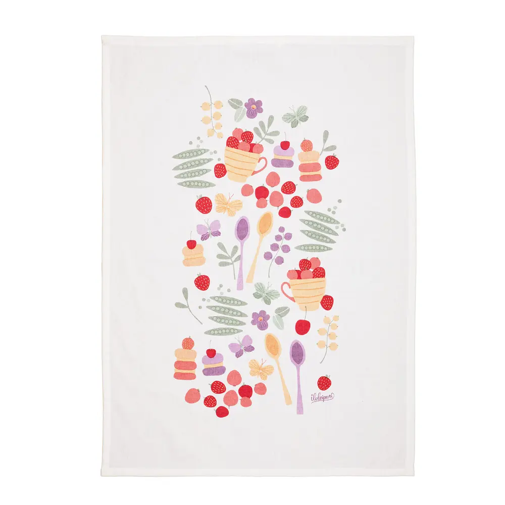 Bärkalas Keittiöpyyhe 52x62 cm Punainen