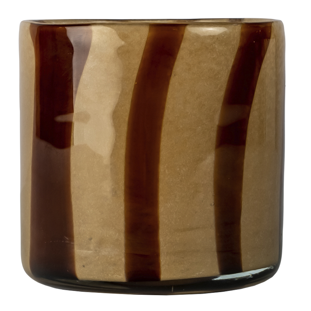 ByOn Calore Kynttilälyhty 10x10 cm Beige/Ruskea