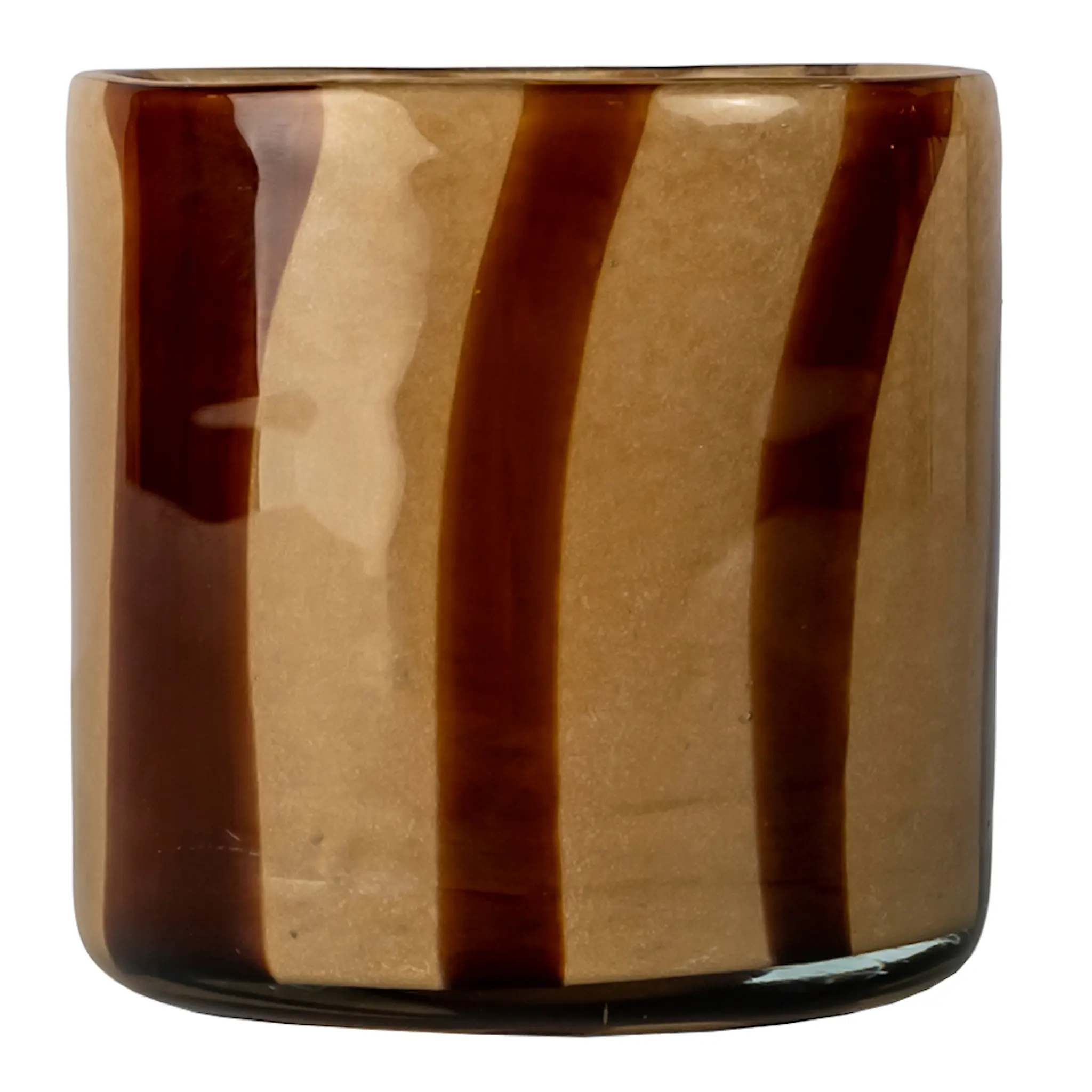 ByOn Calore Kynttilälyhty 10x10 cm Beige/Ruskea