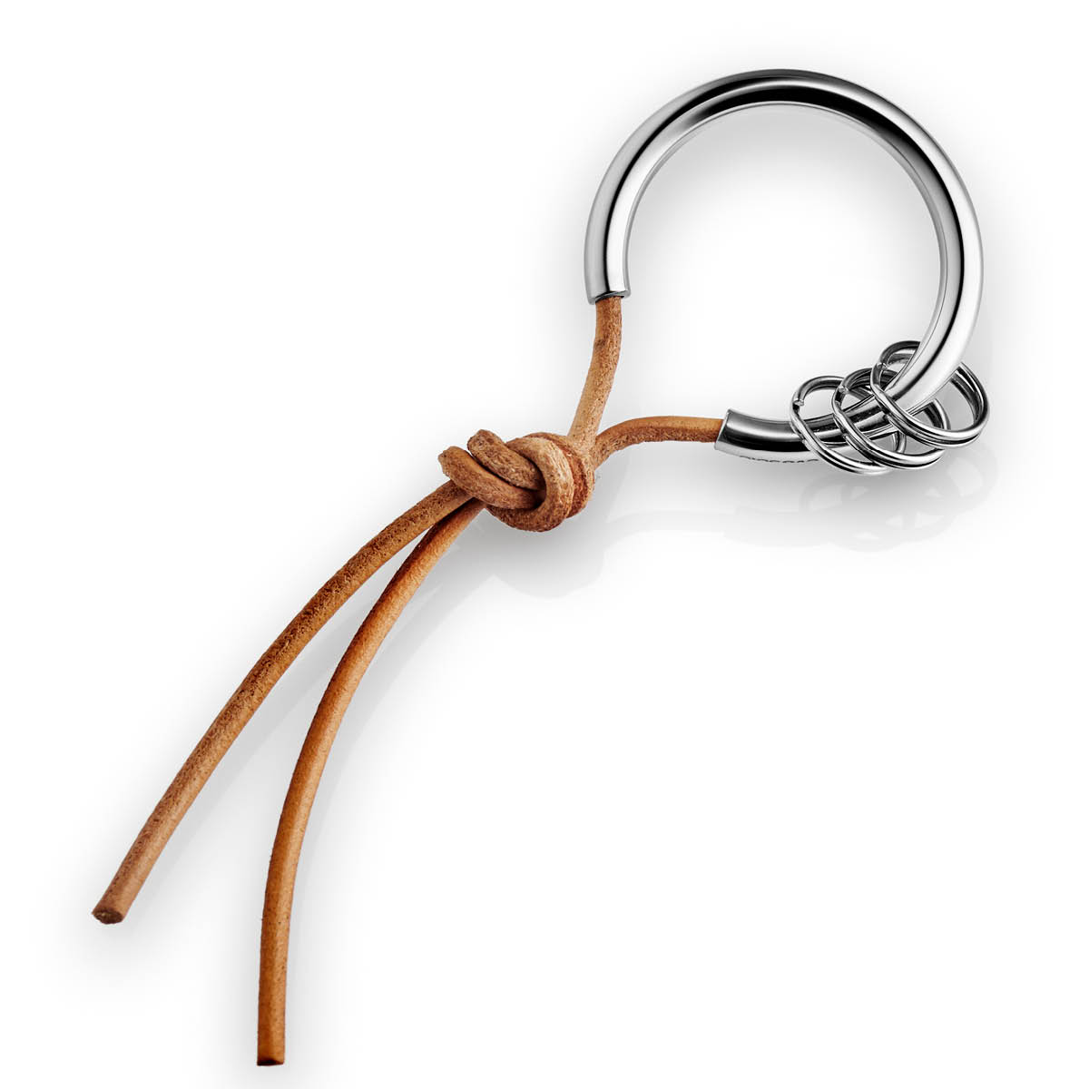 Eva Solo Nøkkelring 10x3,8 cm cognac