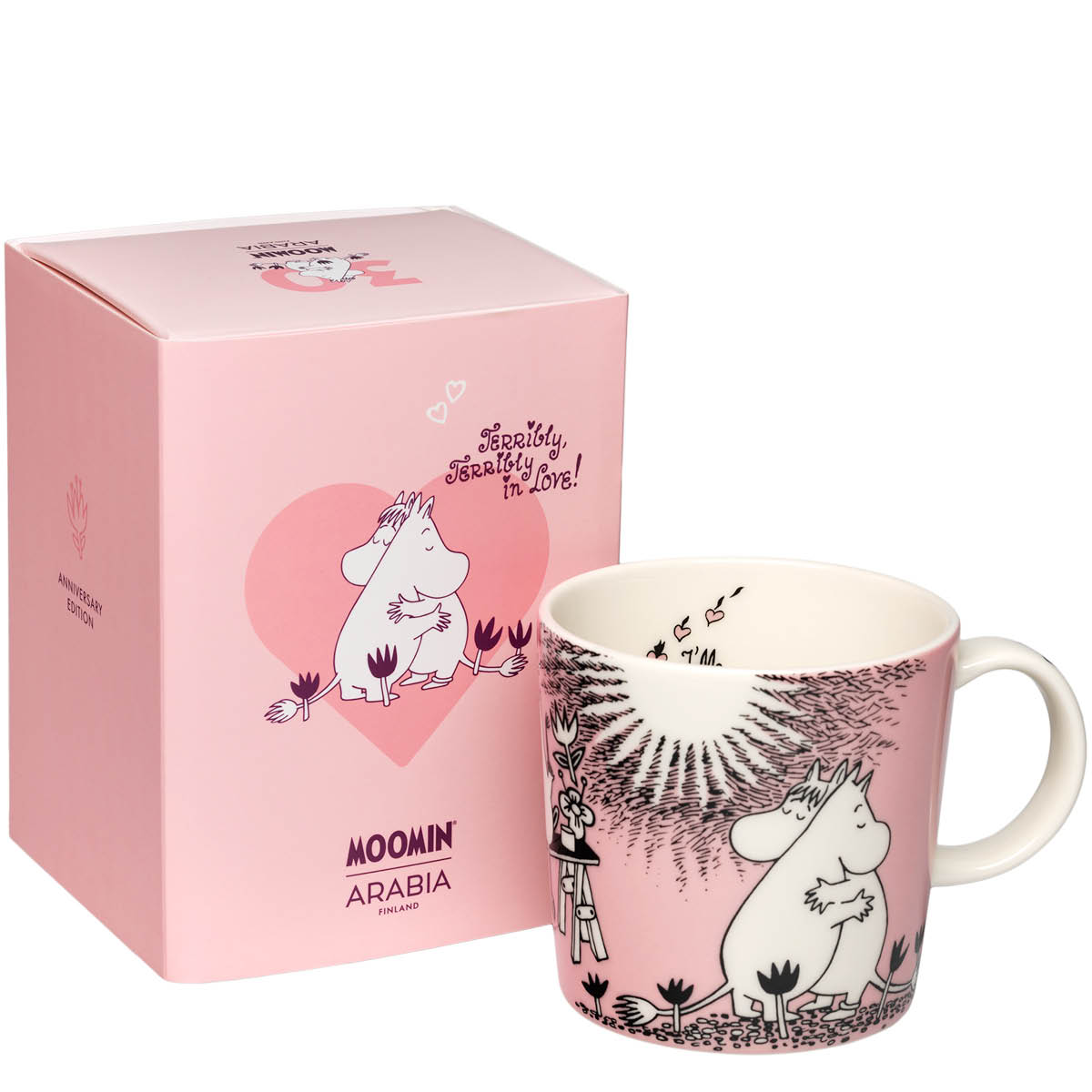 Moomin Arabia Muminmugg Kärlek 30-årsdag Limited edition 30 cl