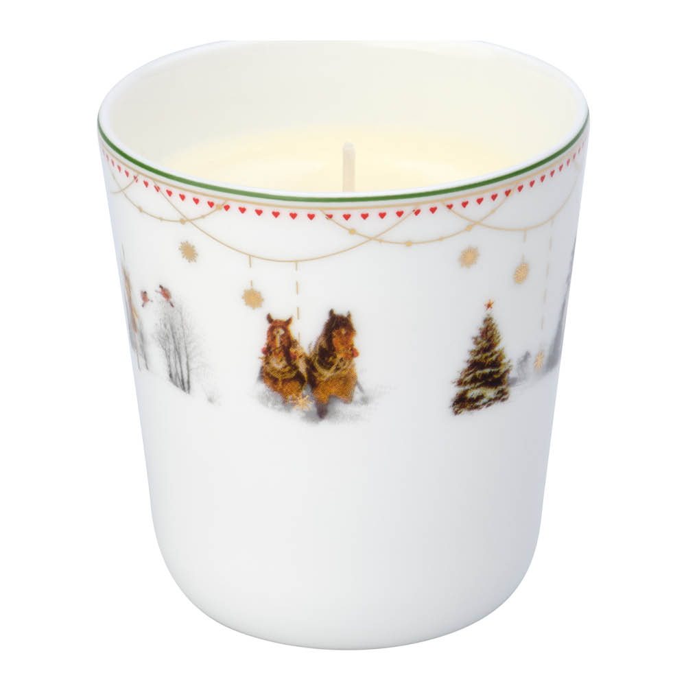Wik & Walsøe Julemorgen Story duftlys 8,5 cm