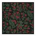 Skymningsbär bordsduk 75x75 cm röd