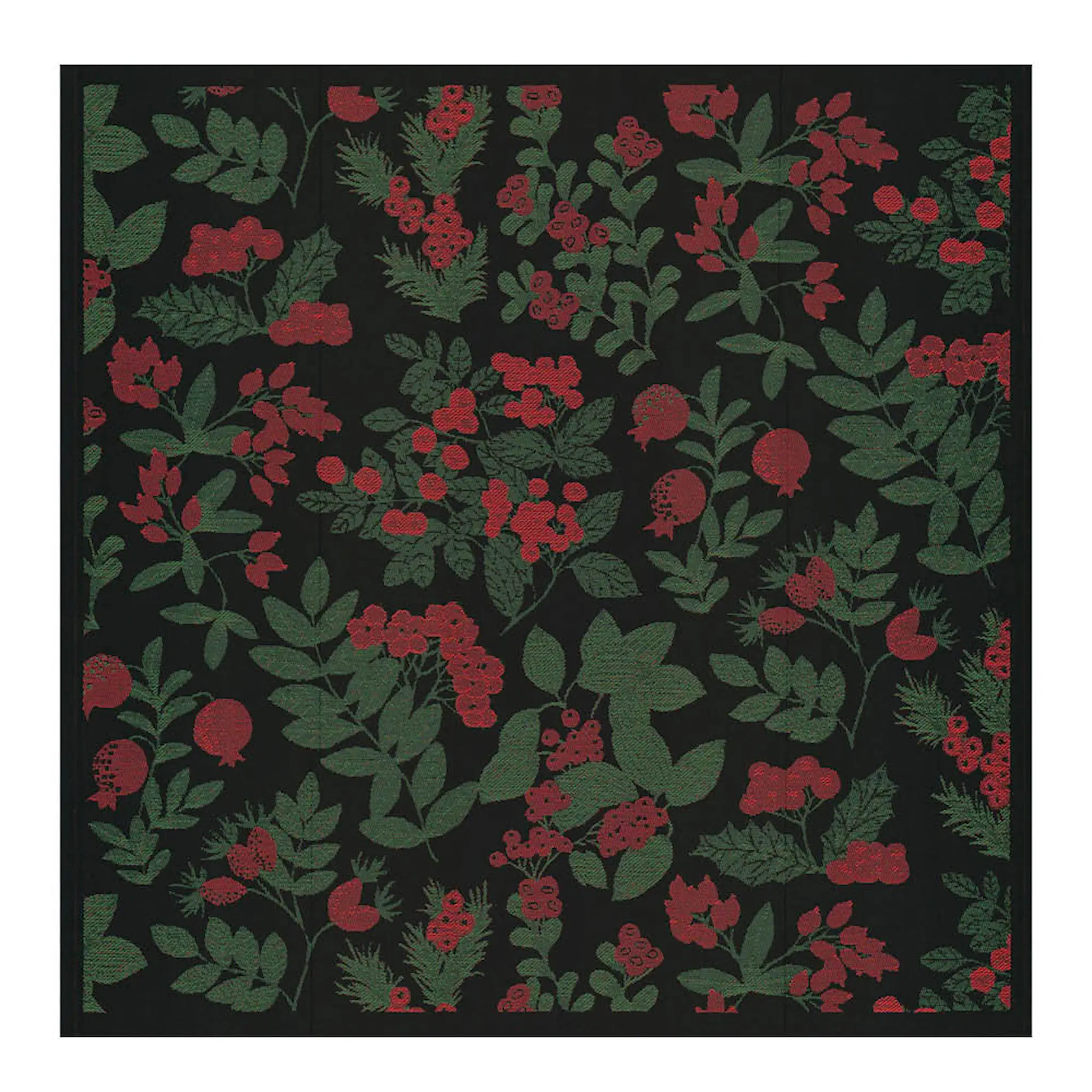 Ekelund Skymningsbär Pöytäliina 75x75 cm Punainen