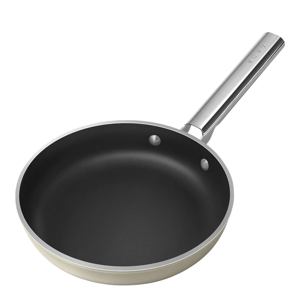 Smeg Smeg stekpanna 24 cm keramisk creme