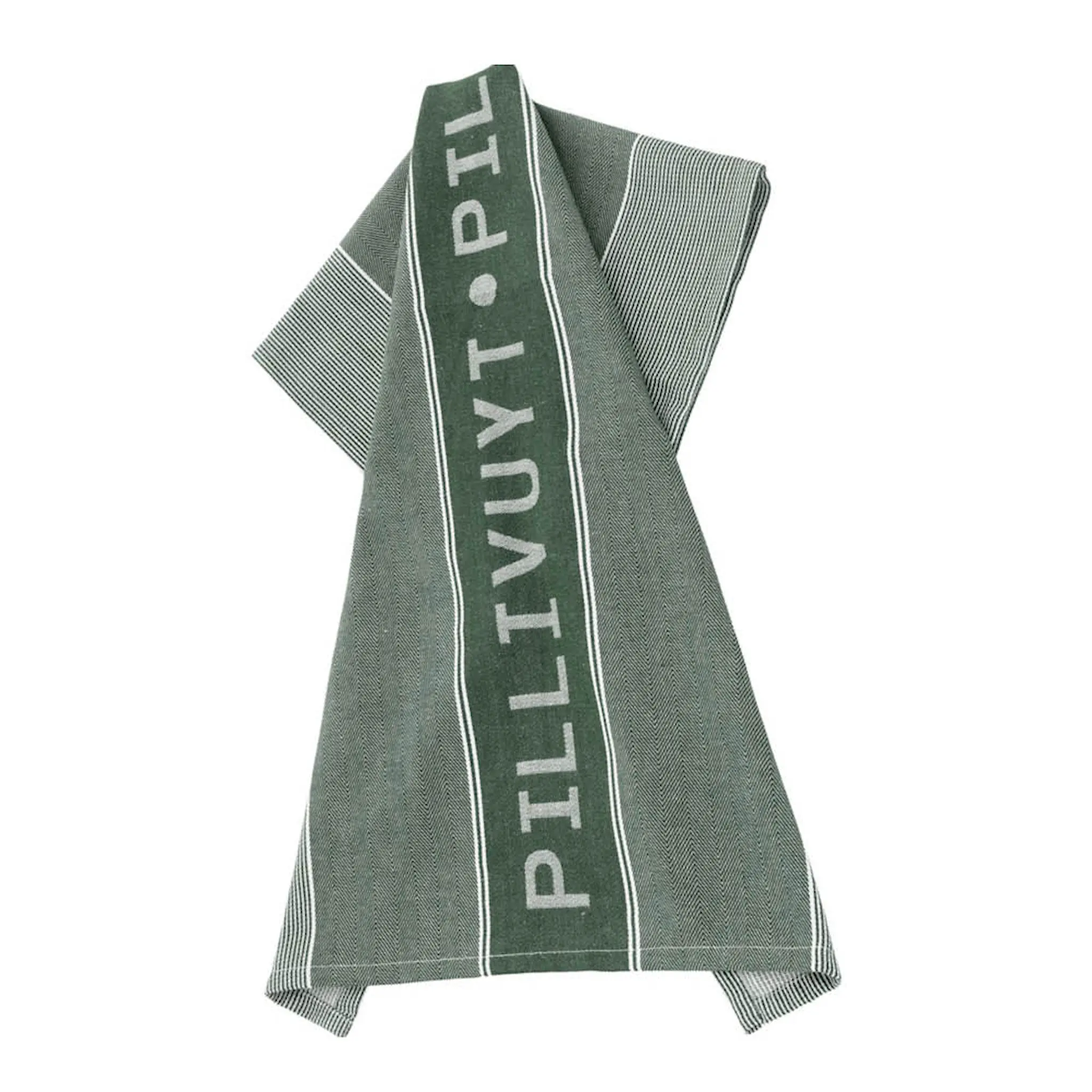 Pillivuyt Recycle kökshandduk 80x50 cm grön