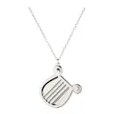 2026 julornament harpa 4 cm silver