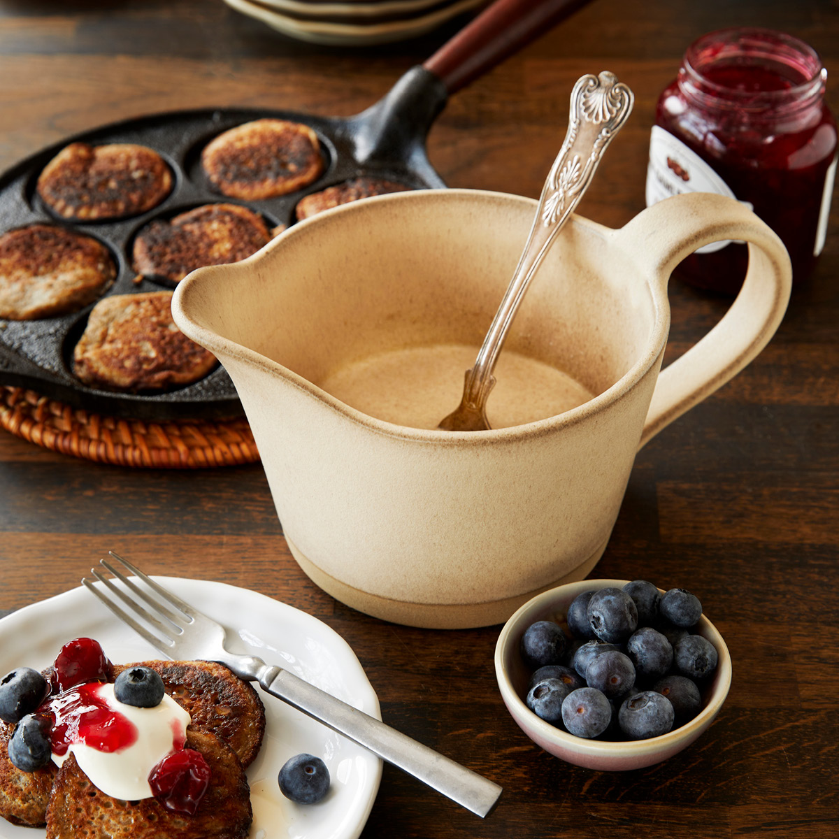 Sthål Rustico kanna 1,4 L eggshell