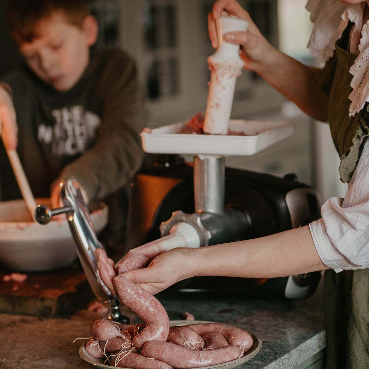 Ankarsrum Ankarsrum köttkvarn komplett set