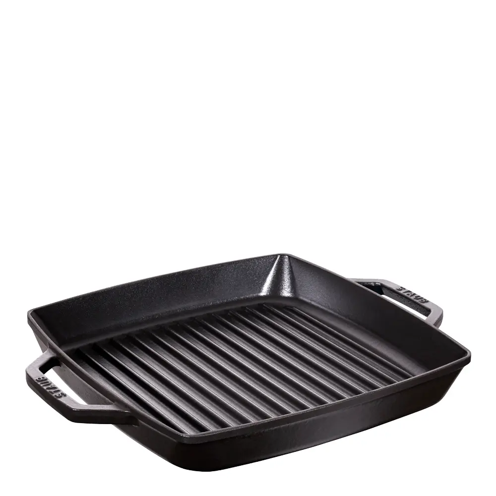 Pure Grillipannu neliömäinen 28 cm Musta