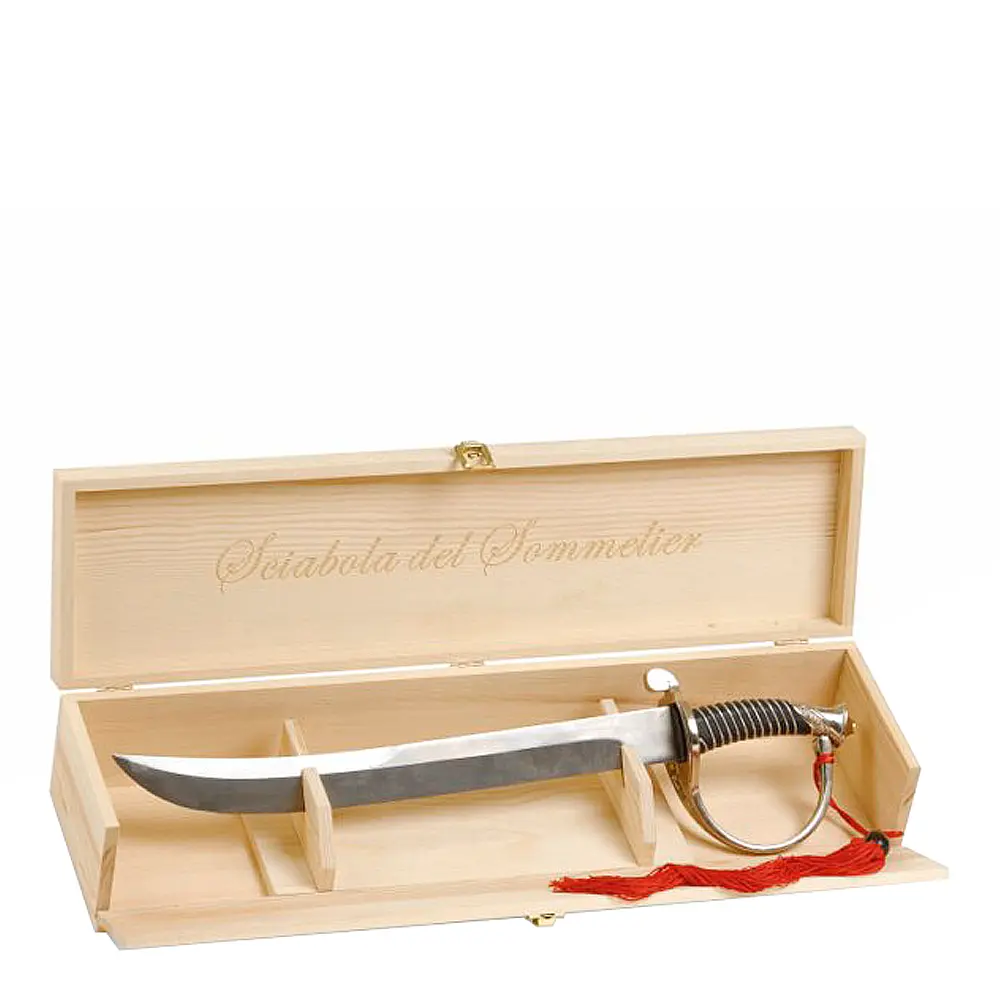 Sciabola sabreringssabel 54 cm stål/tre