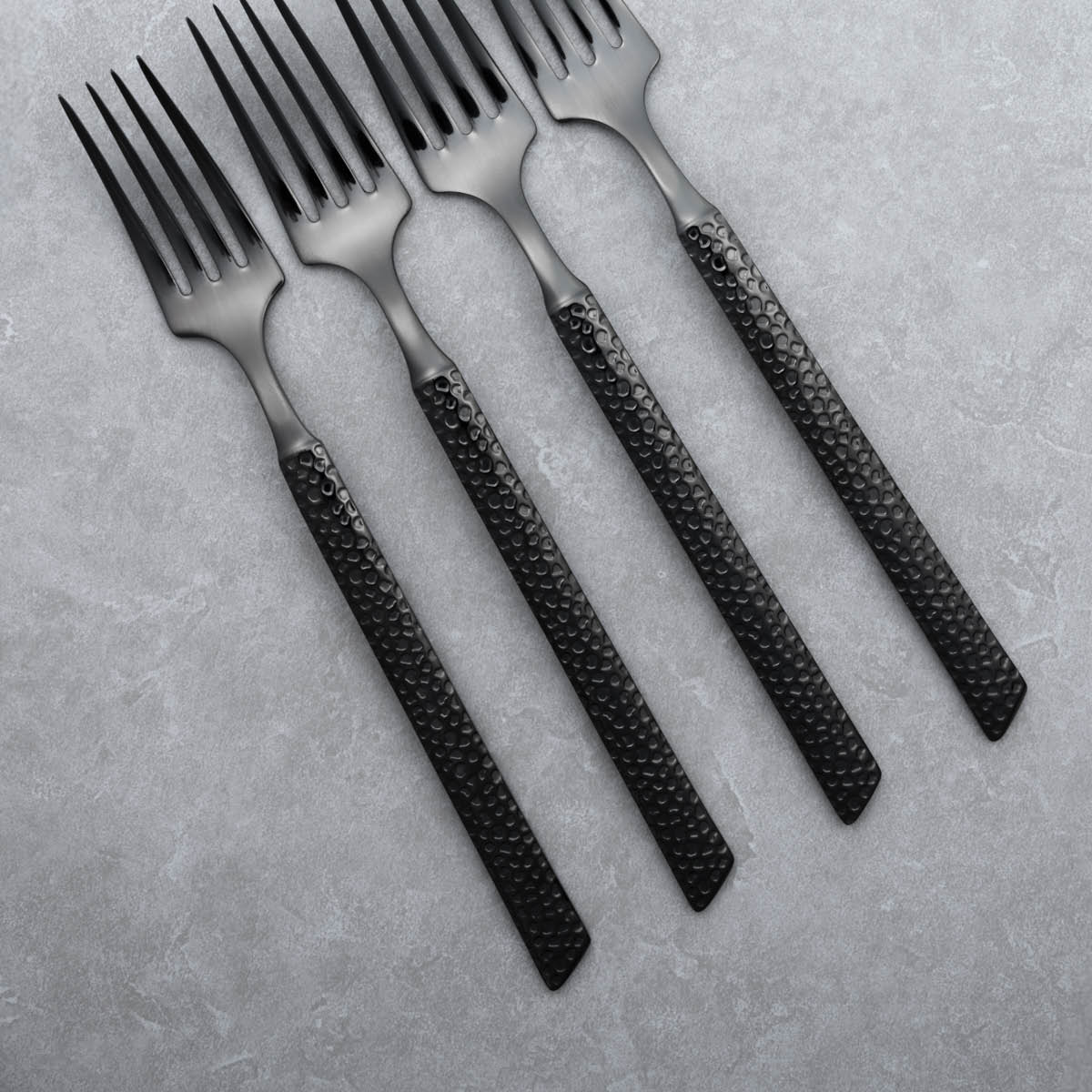 Vargen & Thor Lava bestickset 8 delar antracit