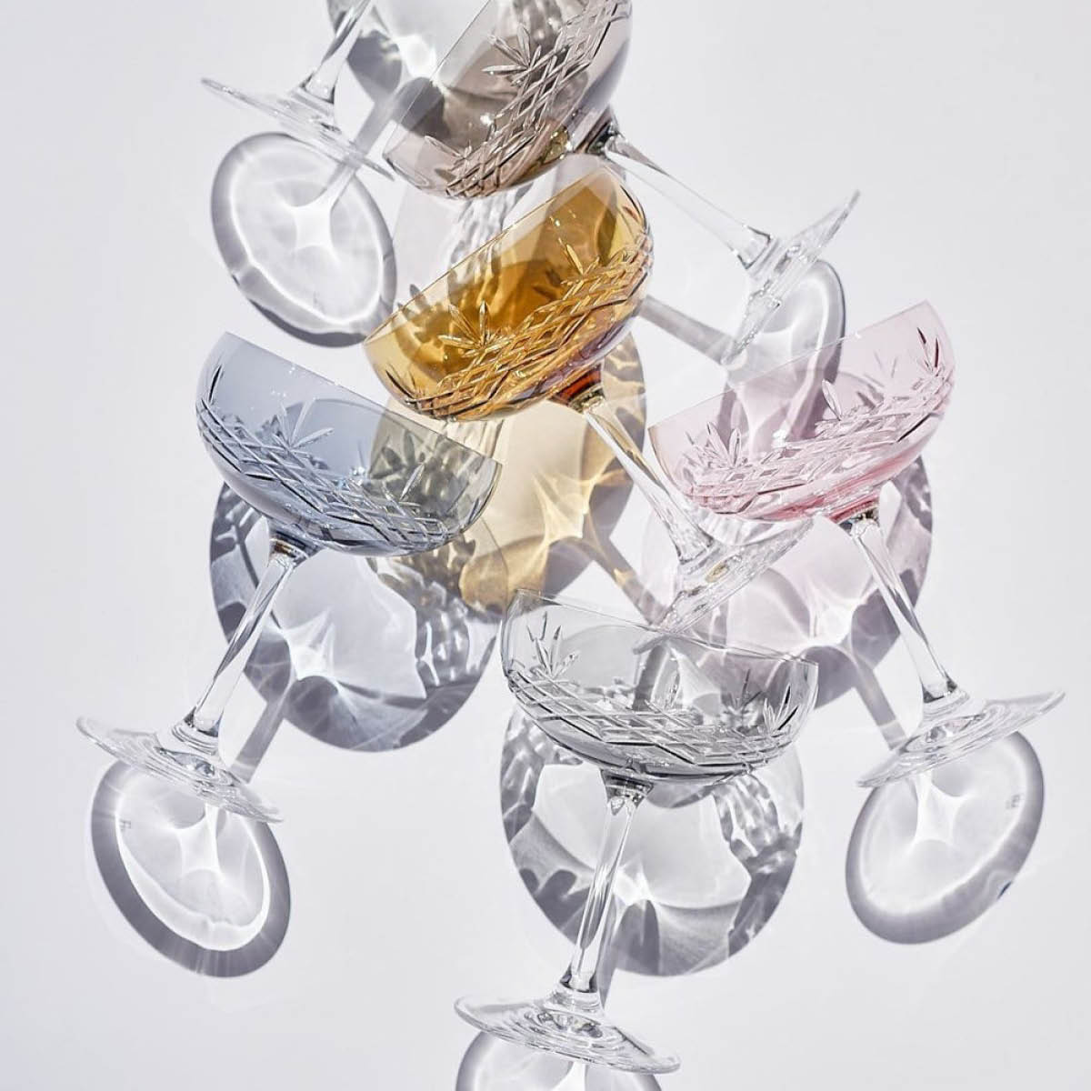 Frederik Bagger Crispy Gatsby Samppanjalasi 30 cl 2 kpl Sininen