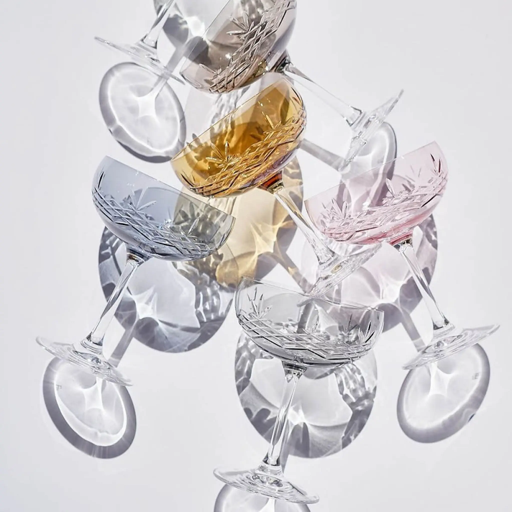 Frederik Bagger Crispy Gatsby Samppanjalasi 30 cl 2 kpl Sininen