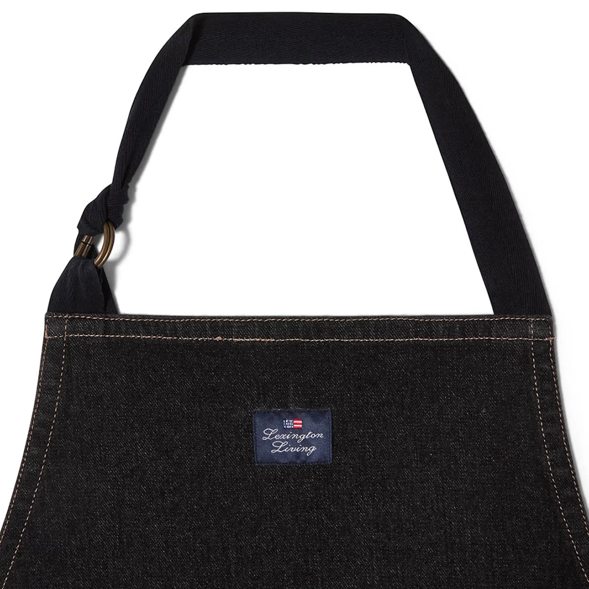 Lexington Black Denim forkle one size svart