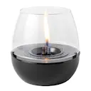 Tulip 18 lykta 0,3 L porslin reactive glace svart